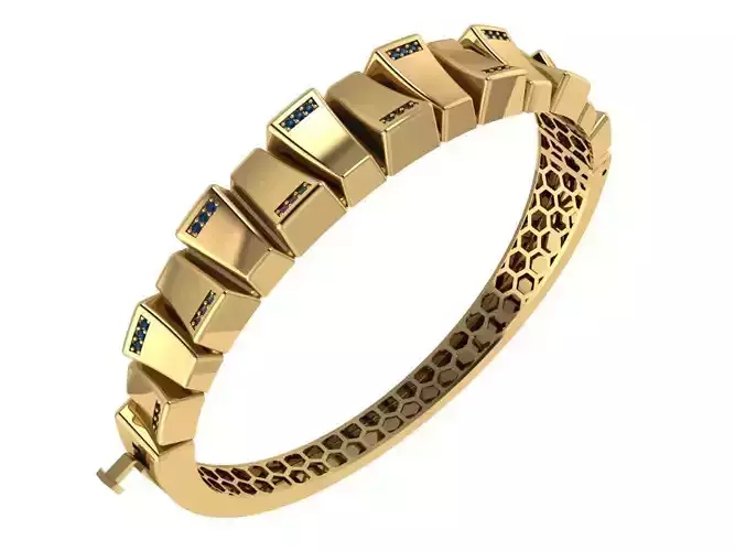 Custom Design Gold Bracelet and ring 