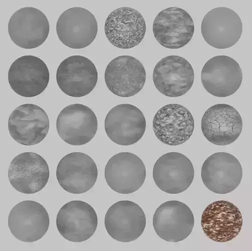 Metal and Plastic Textures