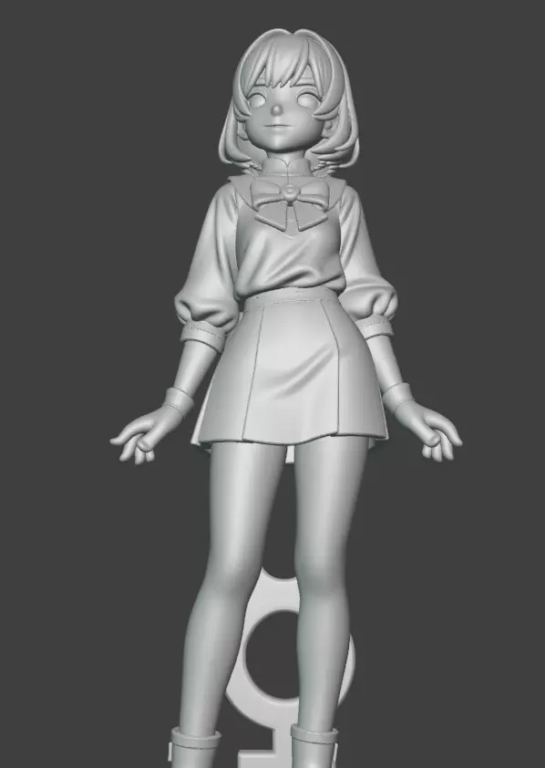 Sailor Mercury 3D print model_8
