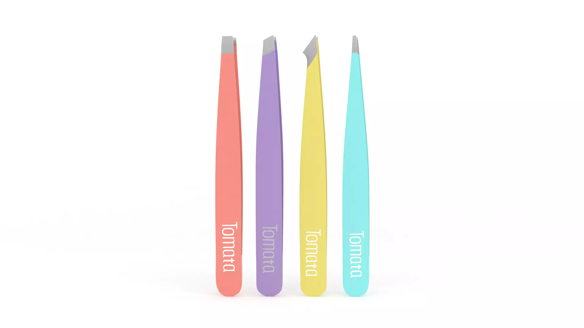 Tweezers Set 3D model