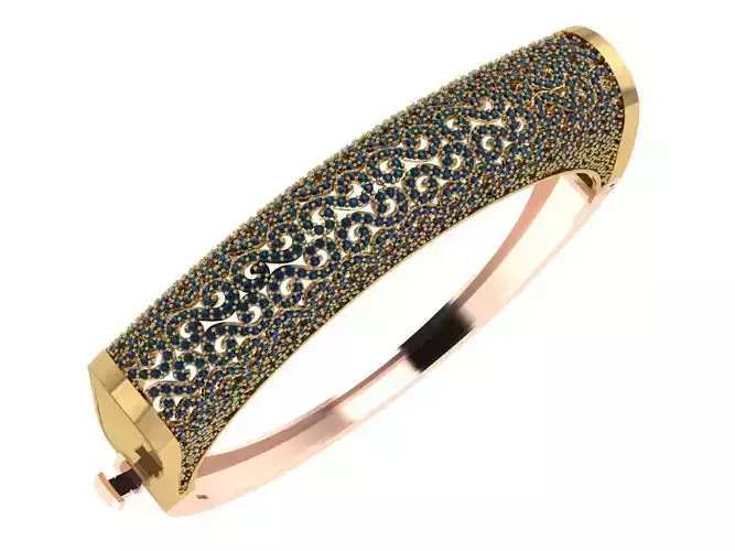 Custom Design Gold Bracelet and ring 