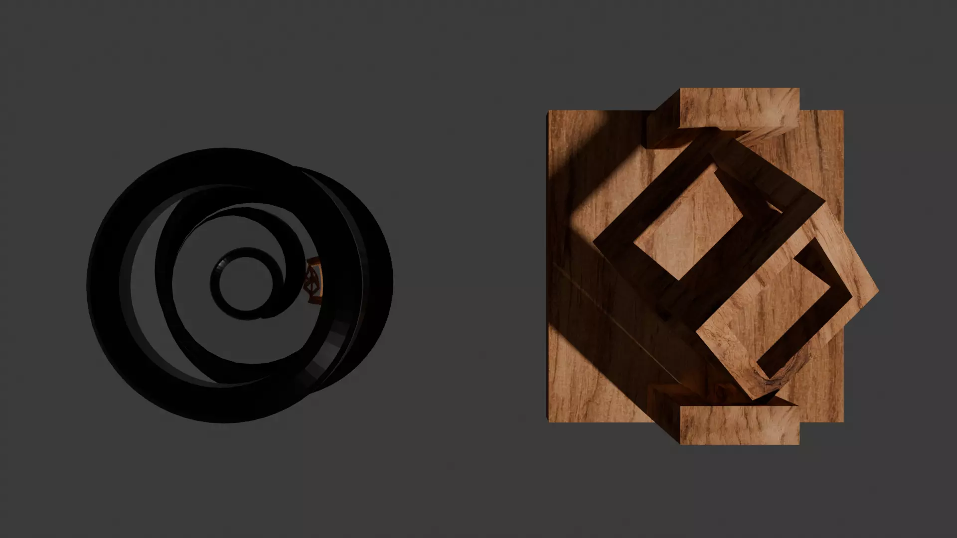 A Pair of Kinetic Desk Toys Free low-poly 3D model_5