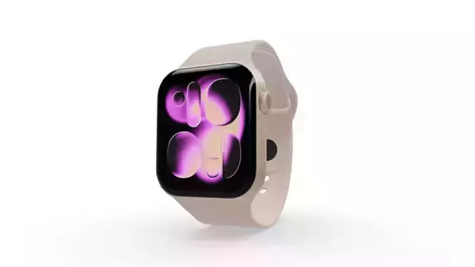 Apple Watch Series 11  Shown in Rose Gold