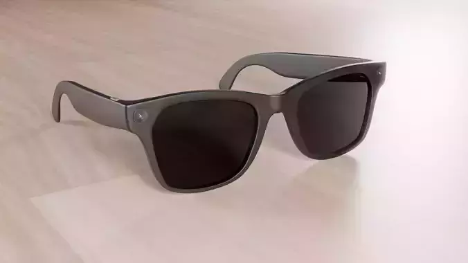 Realistic Smart Glasses Camera Eyewear