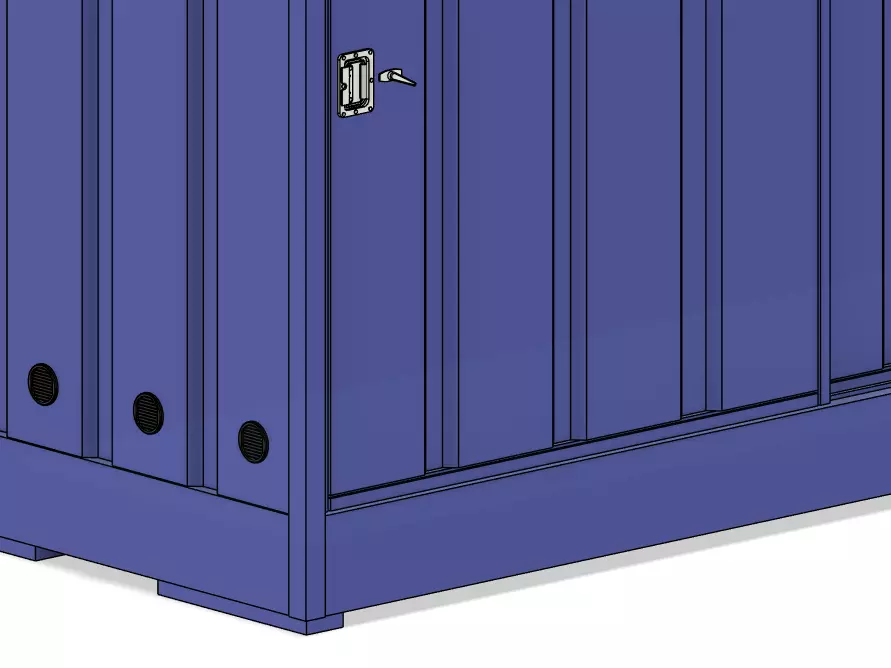 Model Railways Industrial  Large Oil Storage Cabinets for Resin 3D print model_9