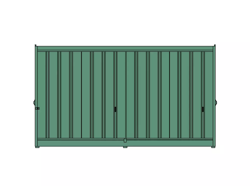 Model Railways Industrial  Large Oil Storage Cabinets for Resin 3D print model_11