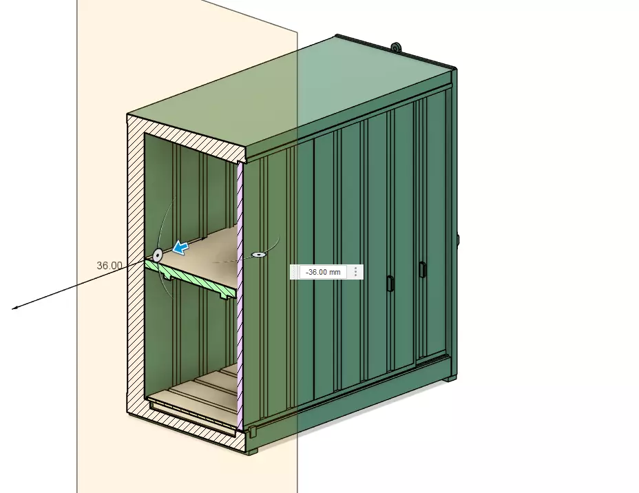 Model Railways Industrial  Large Oil Storage Cabinets for Resin 3D print model_15