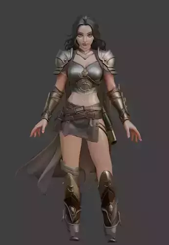 Fantasy Lady Warrior