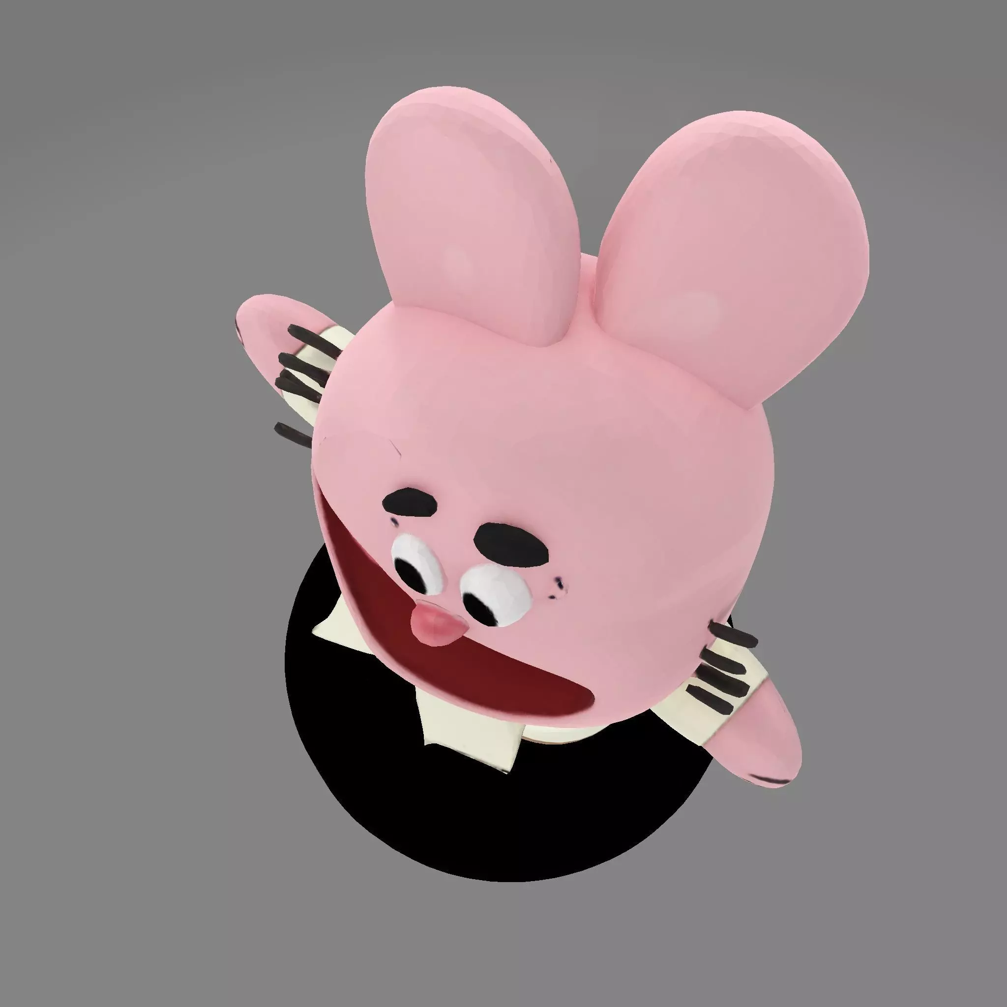 MR WATERSON  Low Poly 3D Printable 3D print model_12