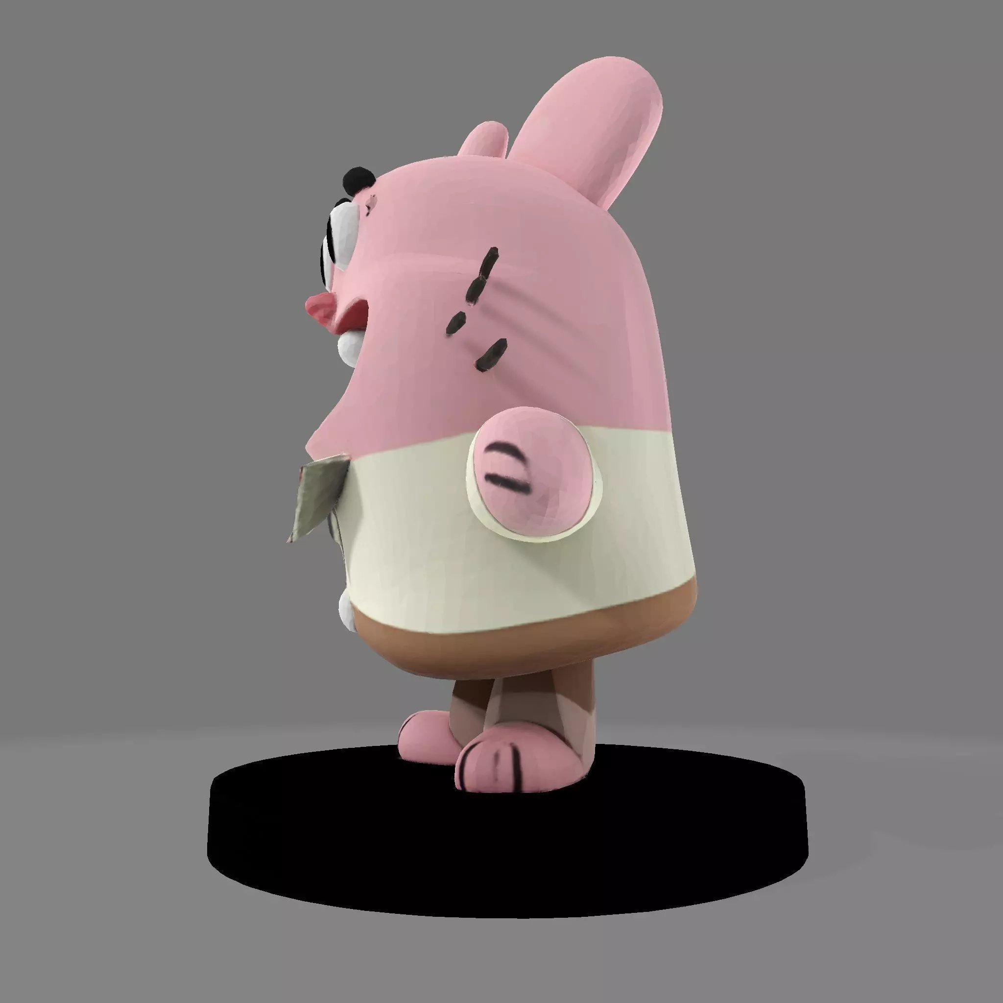 MR WATERSON  Low Poly 3D Printable 3D print model_2