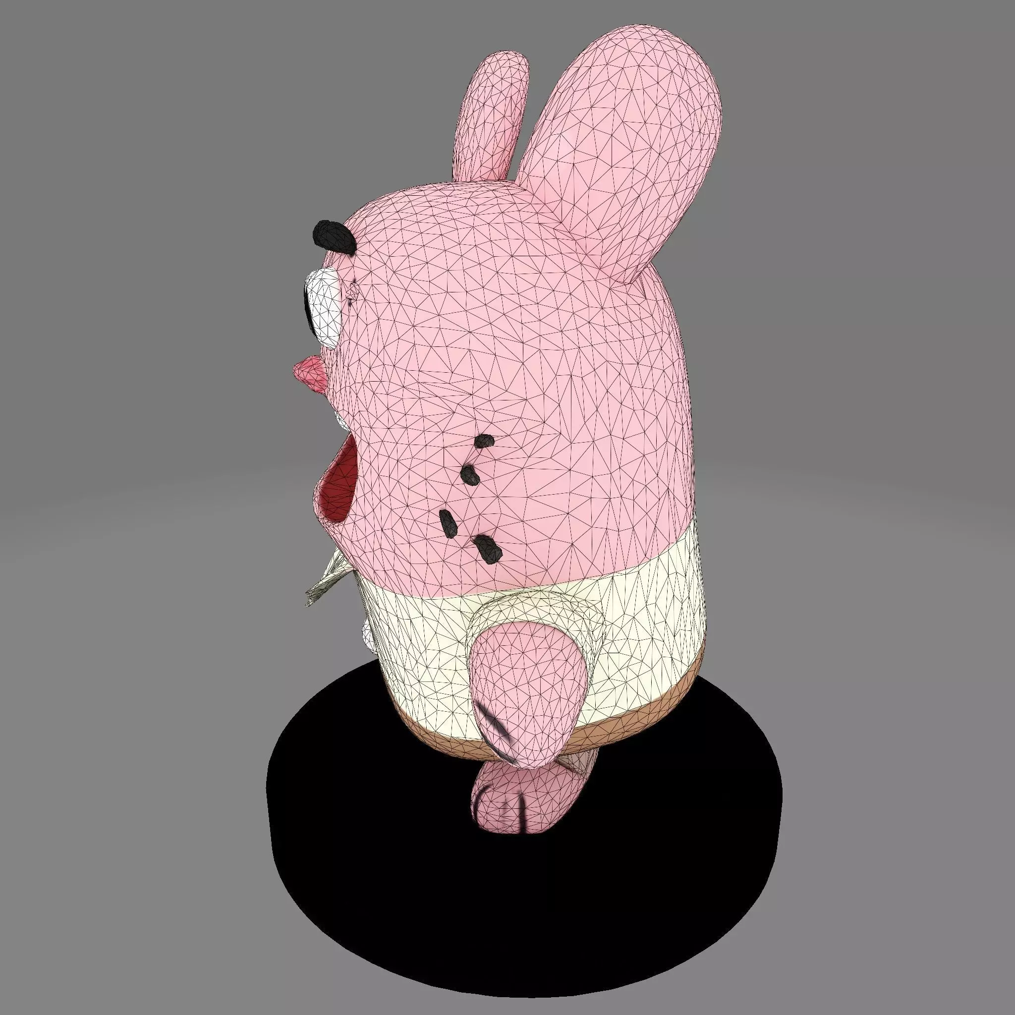 MR WATERSON  Low Poly 3D Printable 3D print model_25