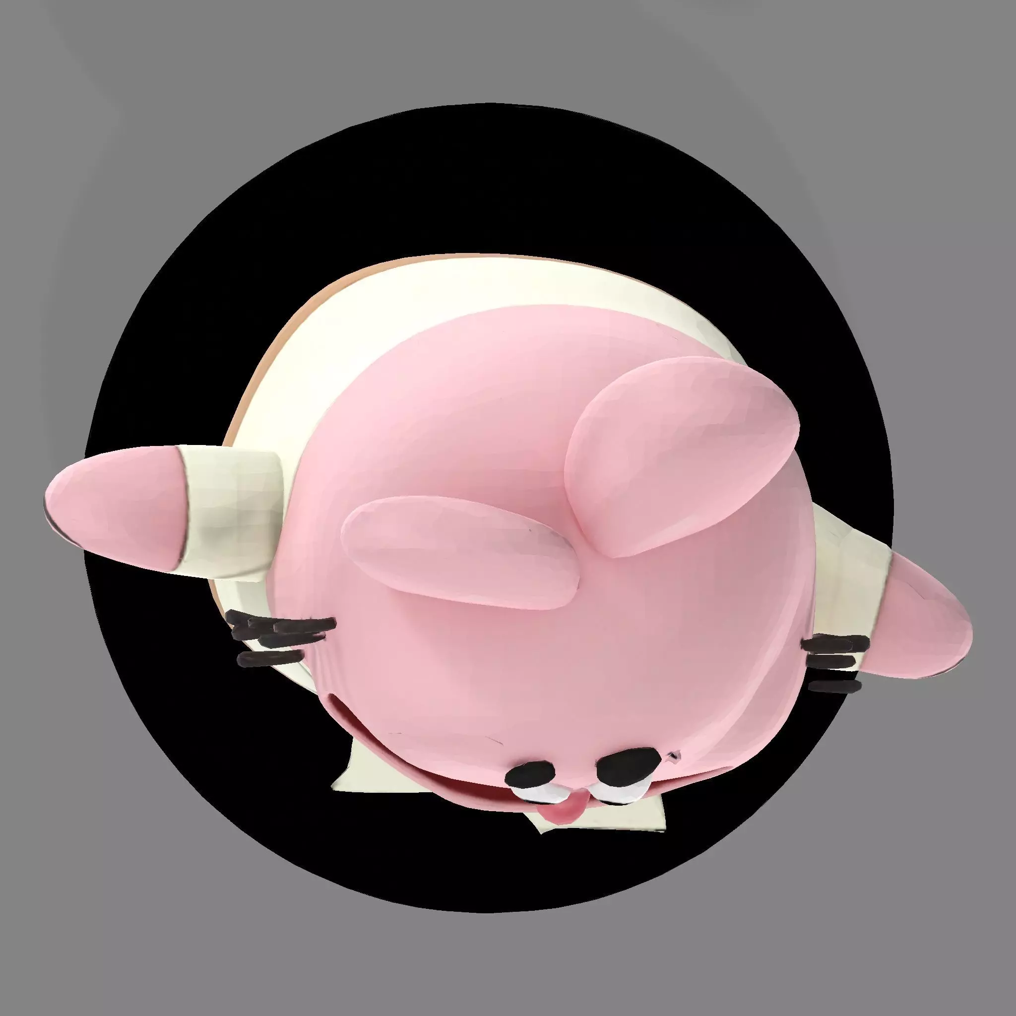 MR WATERSON  Low Poly 3D Printable 3D print model_22