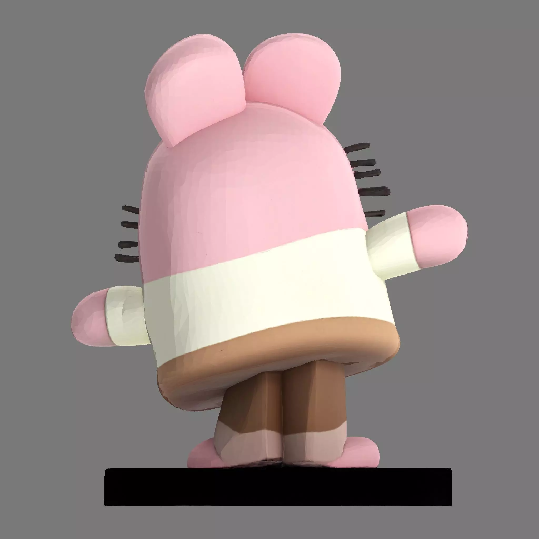 MR WATERSON  Low Poly 3D Printable 3D print model_20