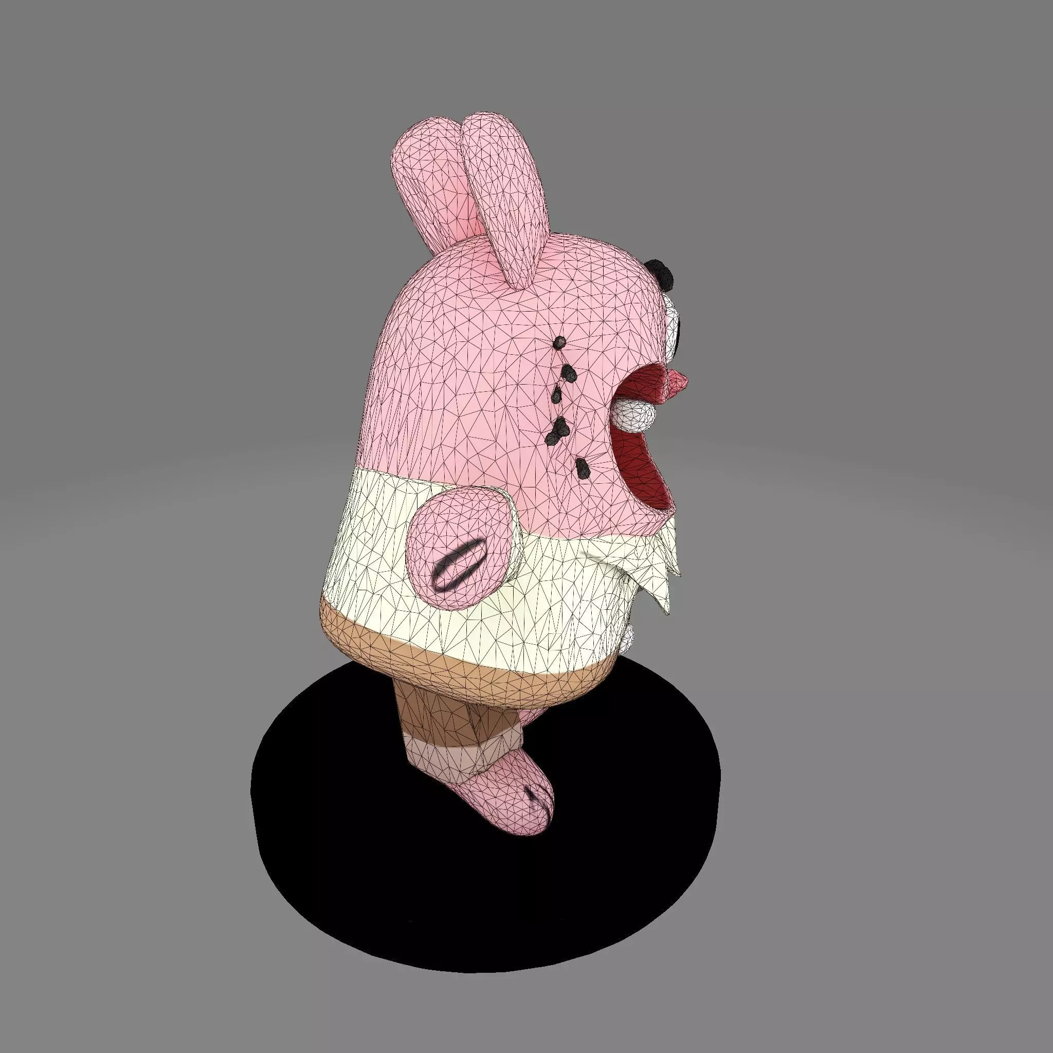 MR WATERSON  Low Poly 3D Printable 3D print model_29