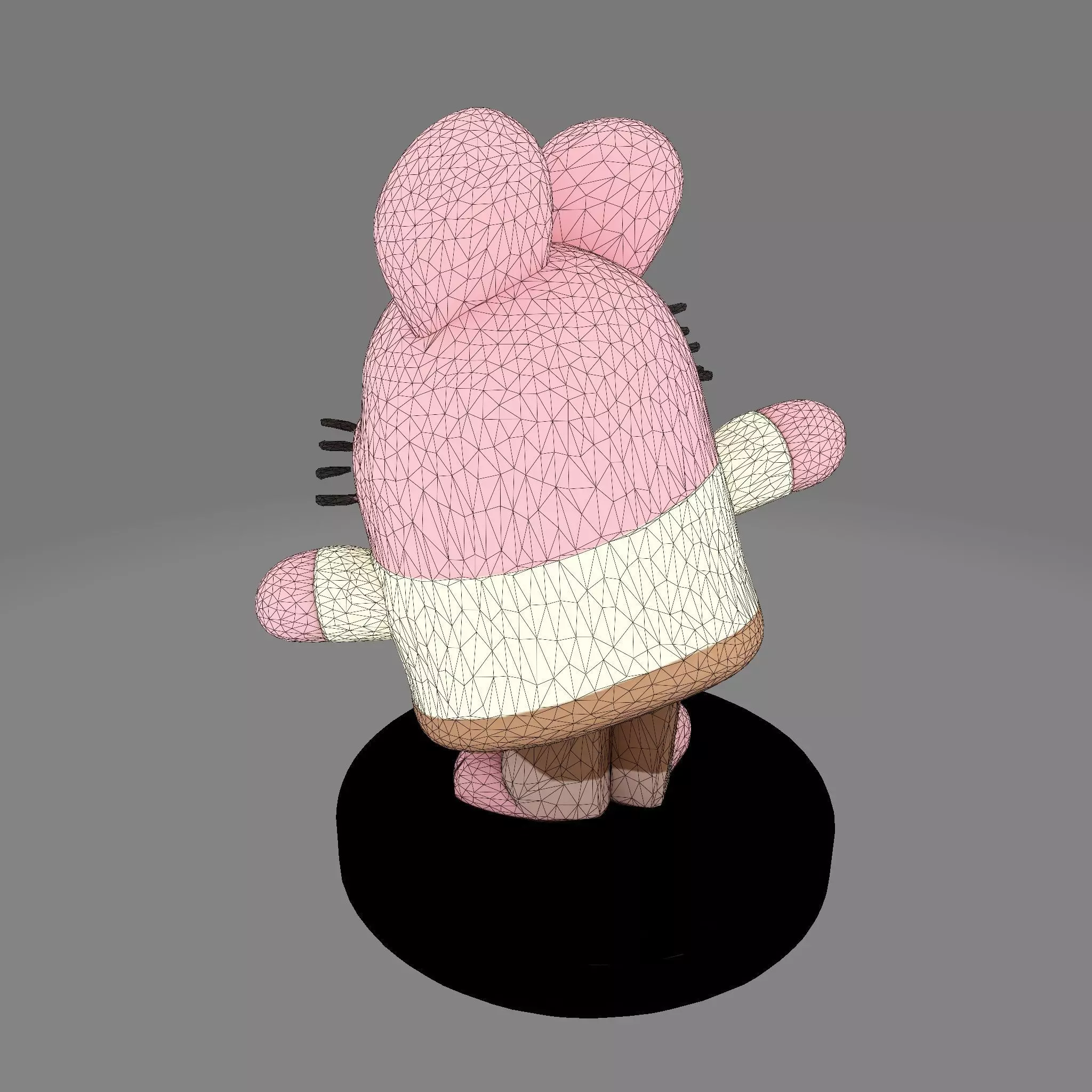 MR WATERSON  Low Poly 3D Printable 3D print model_27