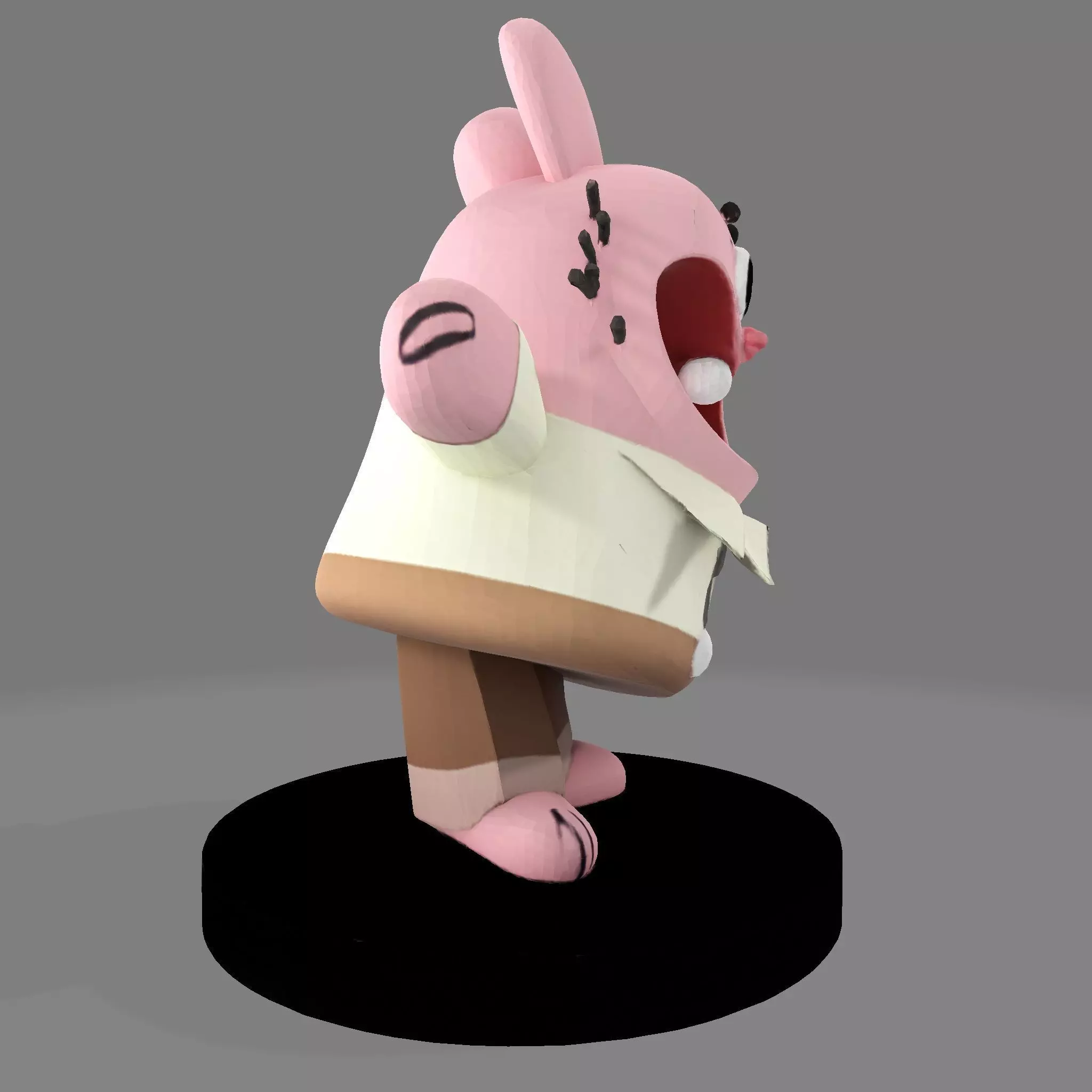MR WATERSON  Low Poly 3D Printable 3D print model_7