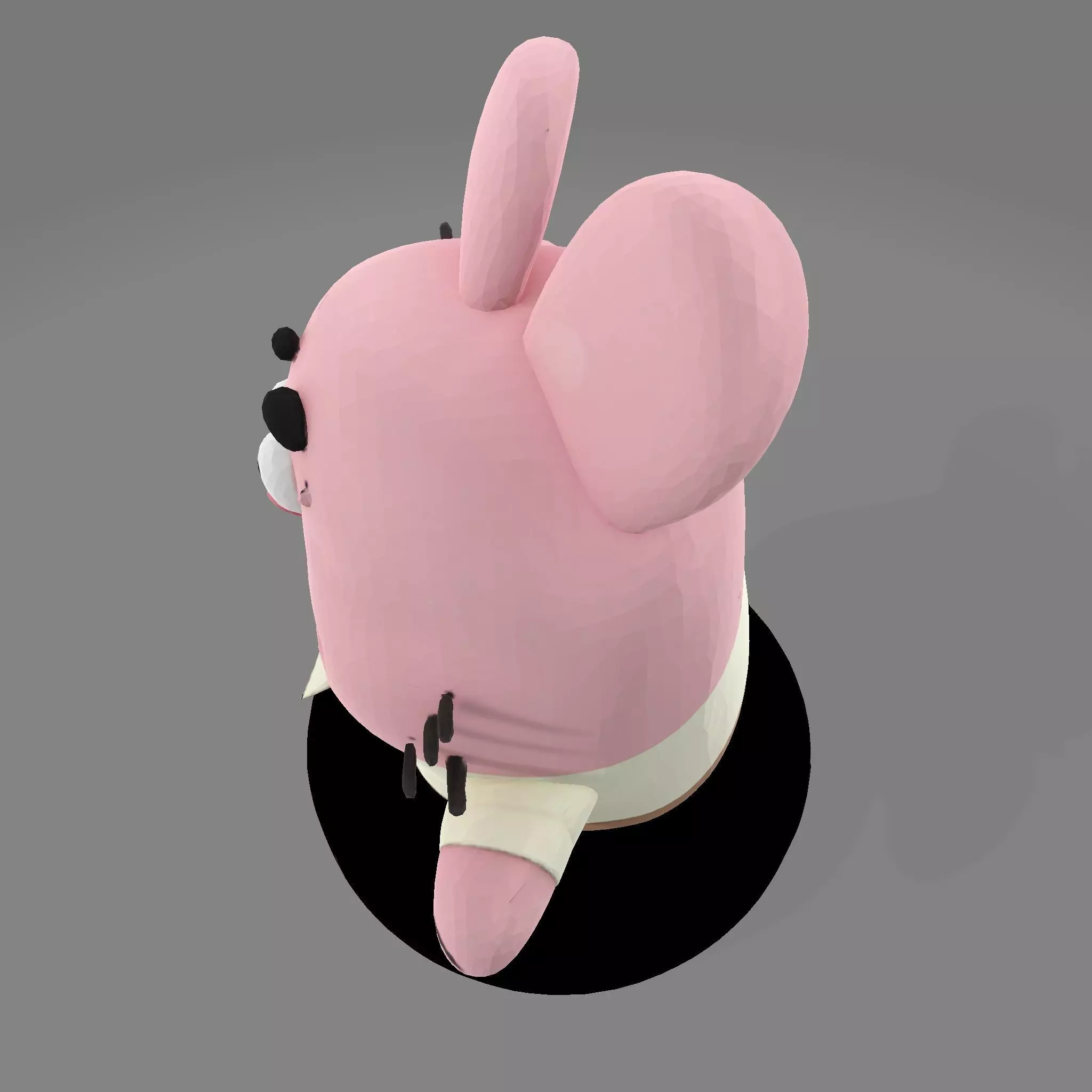 MR WATERSON  Low Poly 3D Printable 3D print model_17