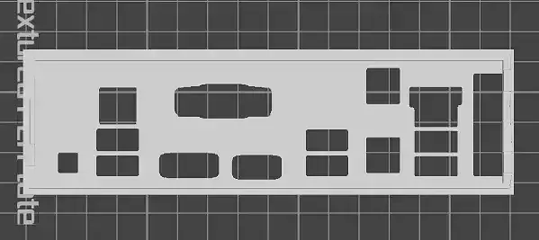 io shield Asus TUF GAMING A520M-PLUS WIFI