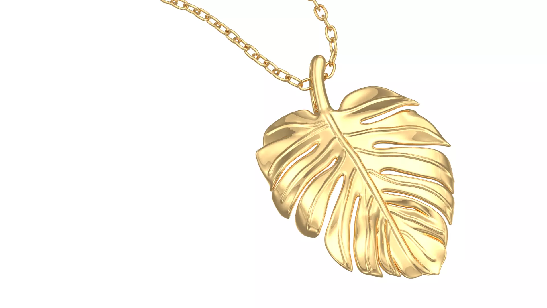 Leaf Pendant 3D print model