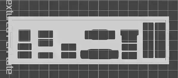 io shield MSI B85-G43 Gaming