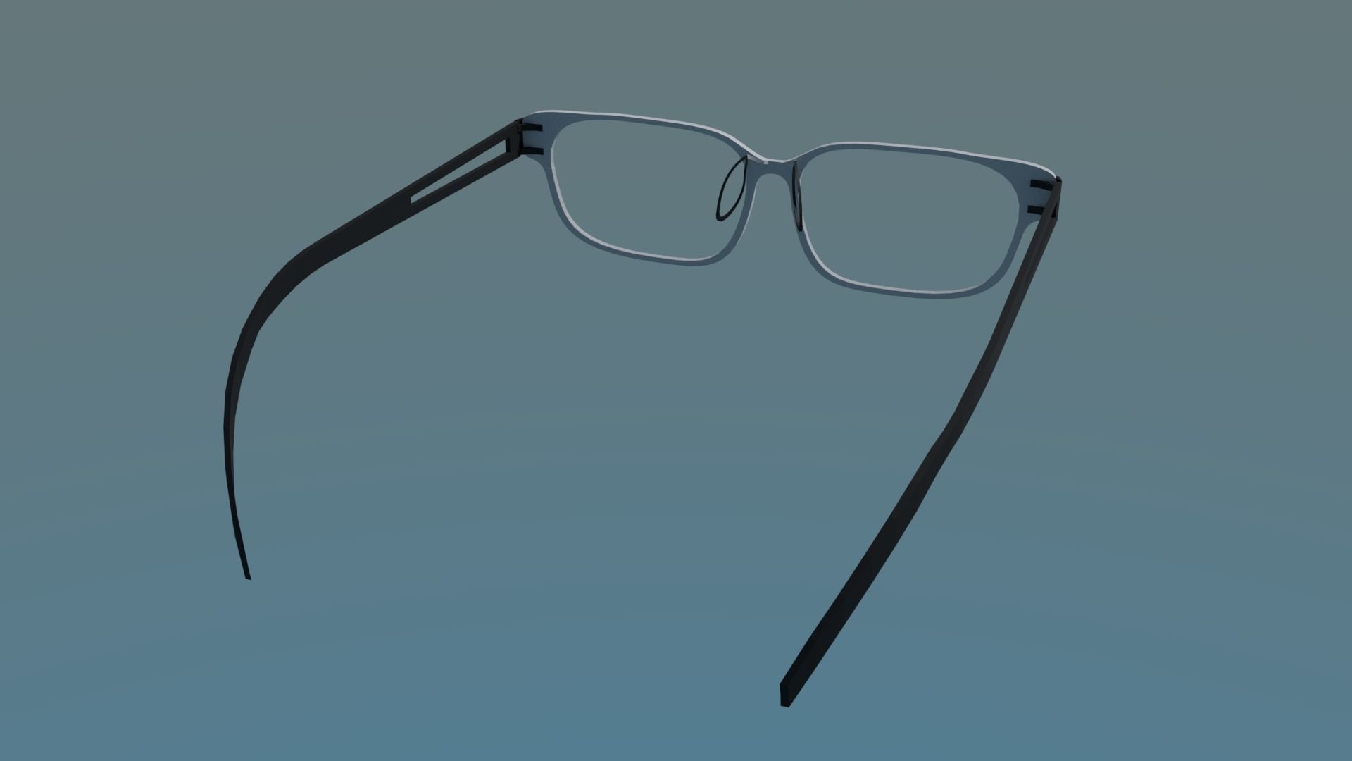 Eyeglasses Free low-poly 3D model_0