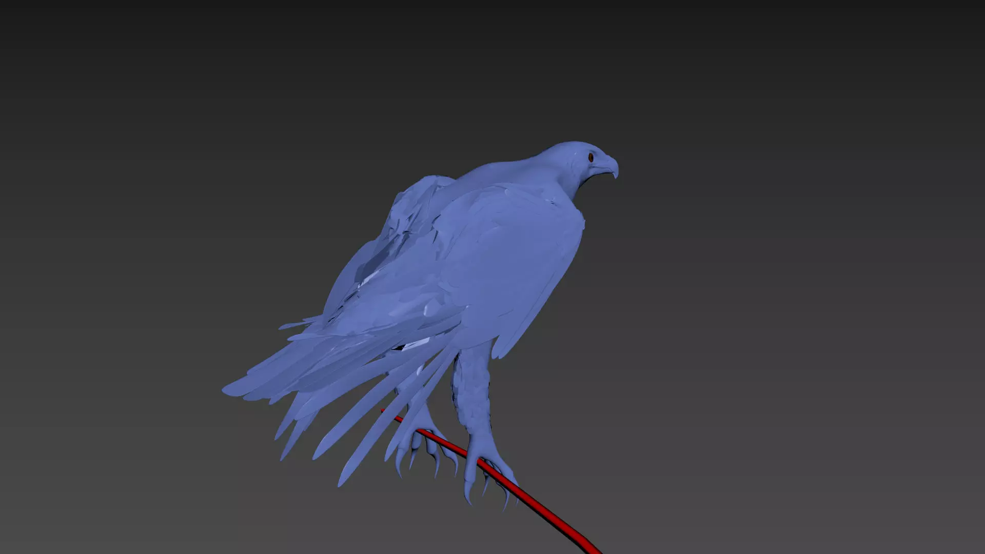 Pro Bald Eagle - 8k - 3d animated  3D model_17