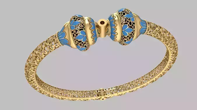 Custom Design Gold Bracelet