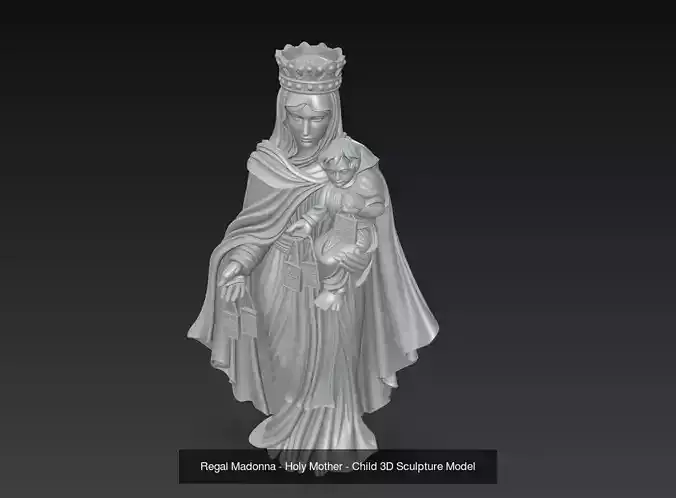 Holy Grace - Sacred Virgin - Divine Sculpture Collection