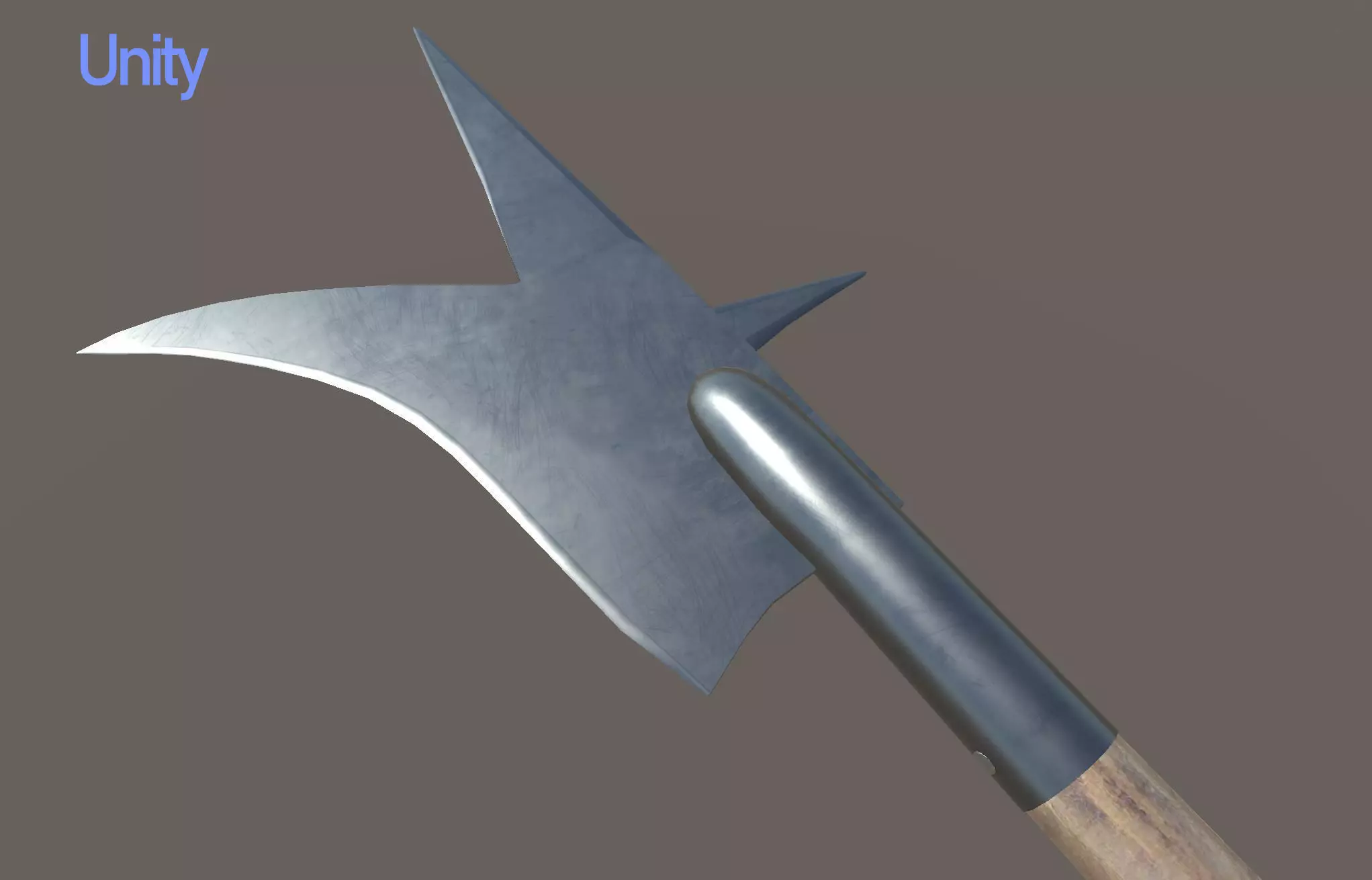 English Bill Low-poly 3D model_6