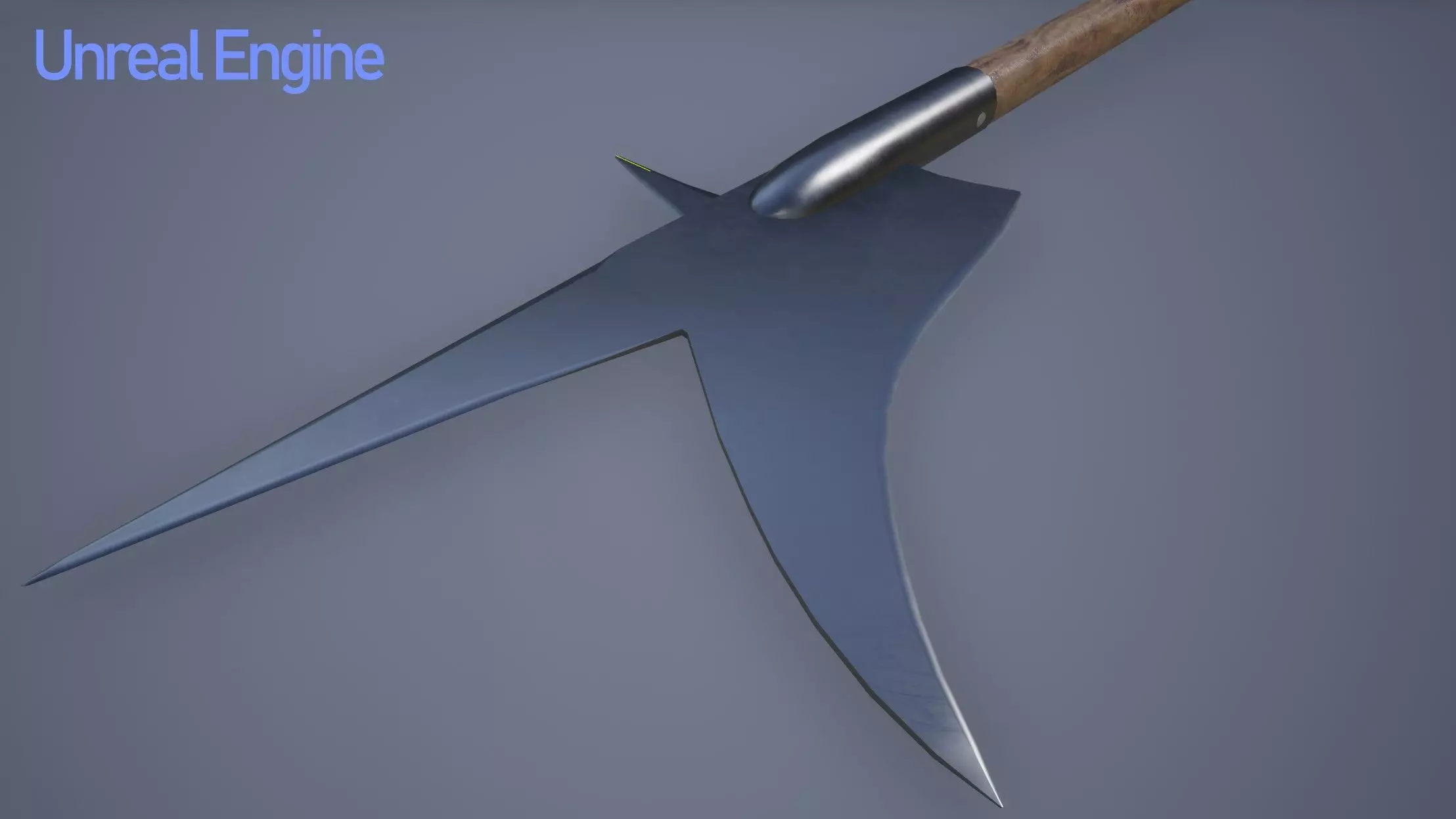 English Bill Low-poly 3D model_11