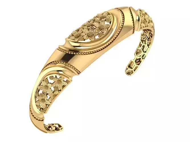 Custom Design Gold Bracelet