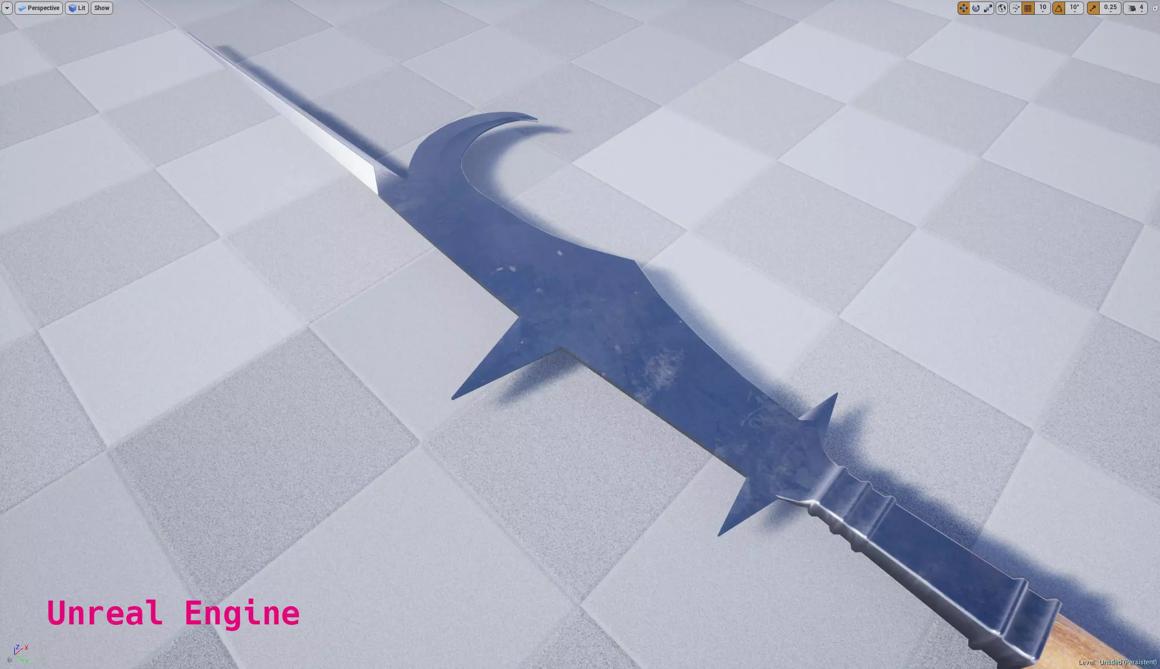 Italian Bill Low-poly 3D model_10