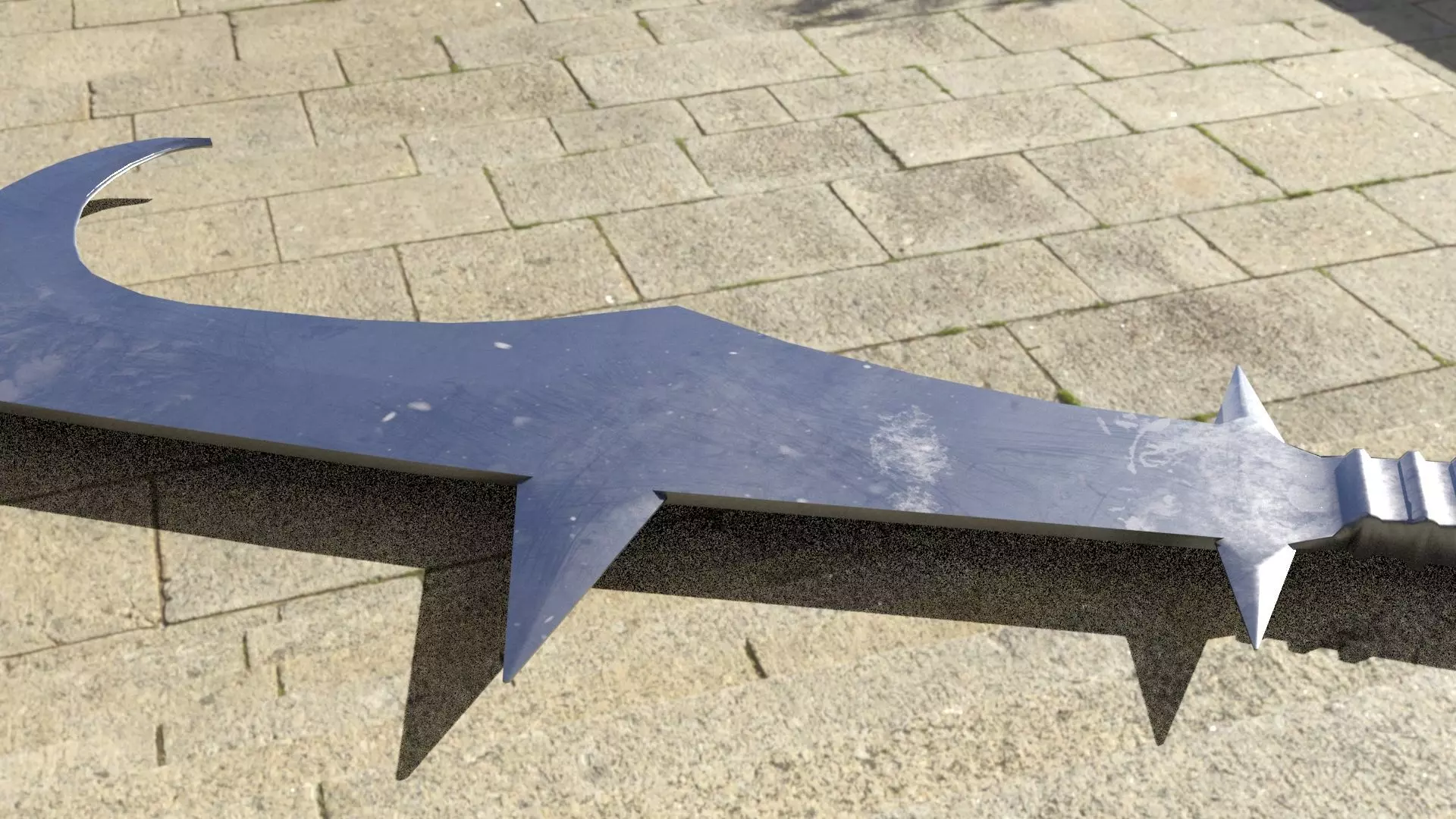 Italian Bill Low-poly 3D model_5