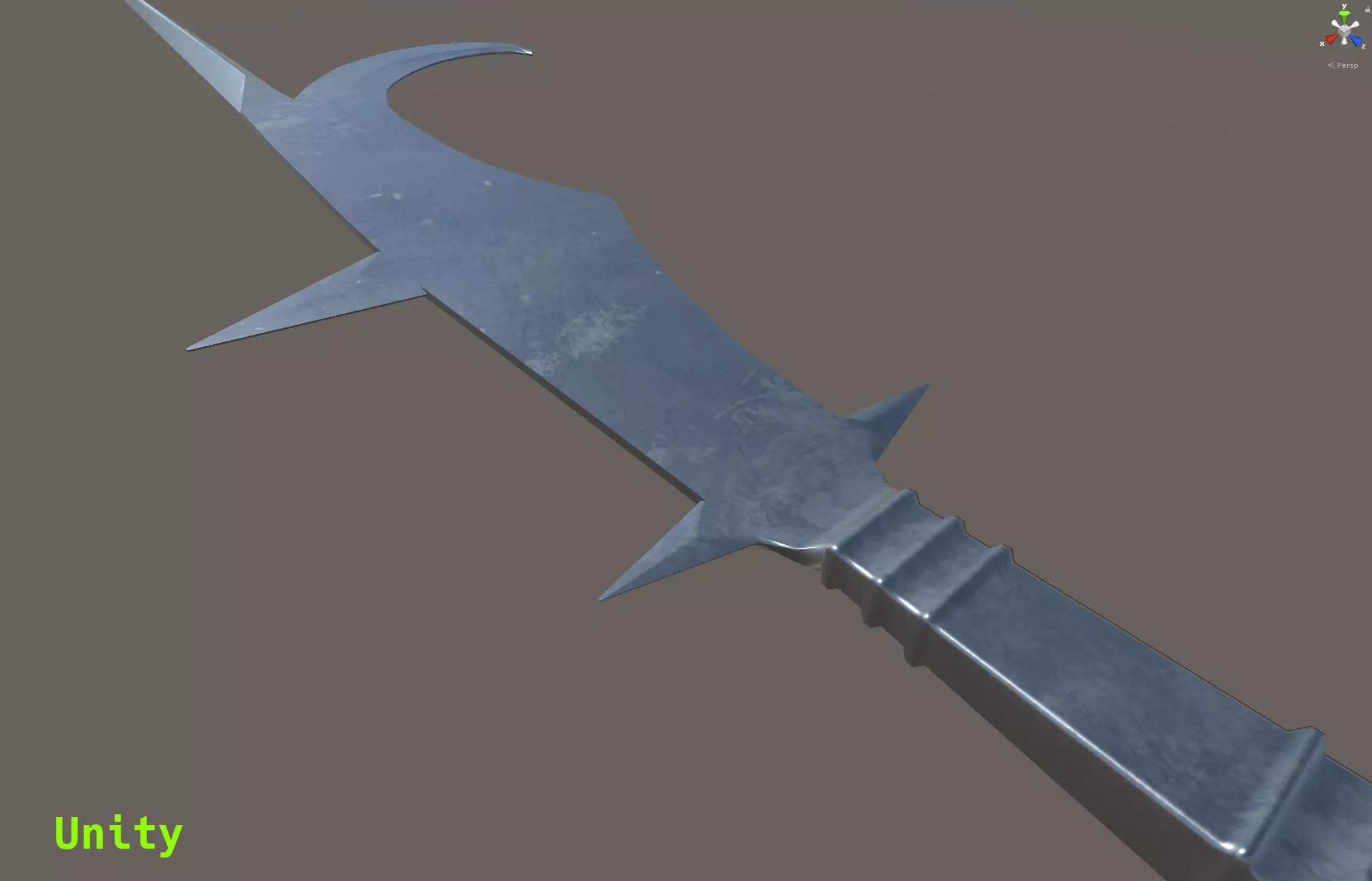 Italian Bill Low-poly 3D model_16