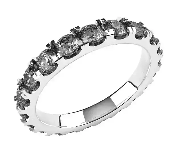 Split Prong Eternity Band Size 6