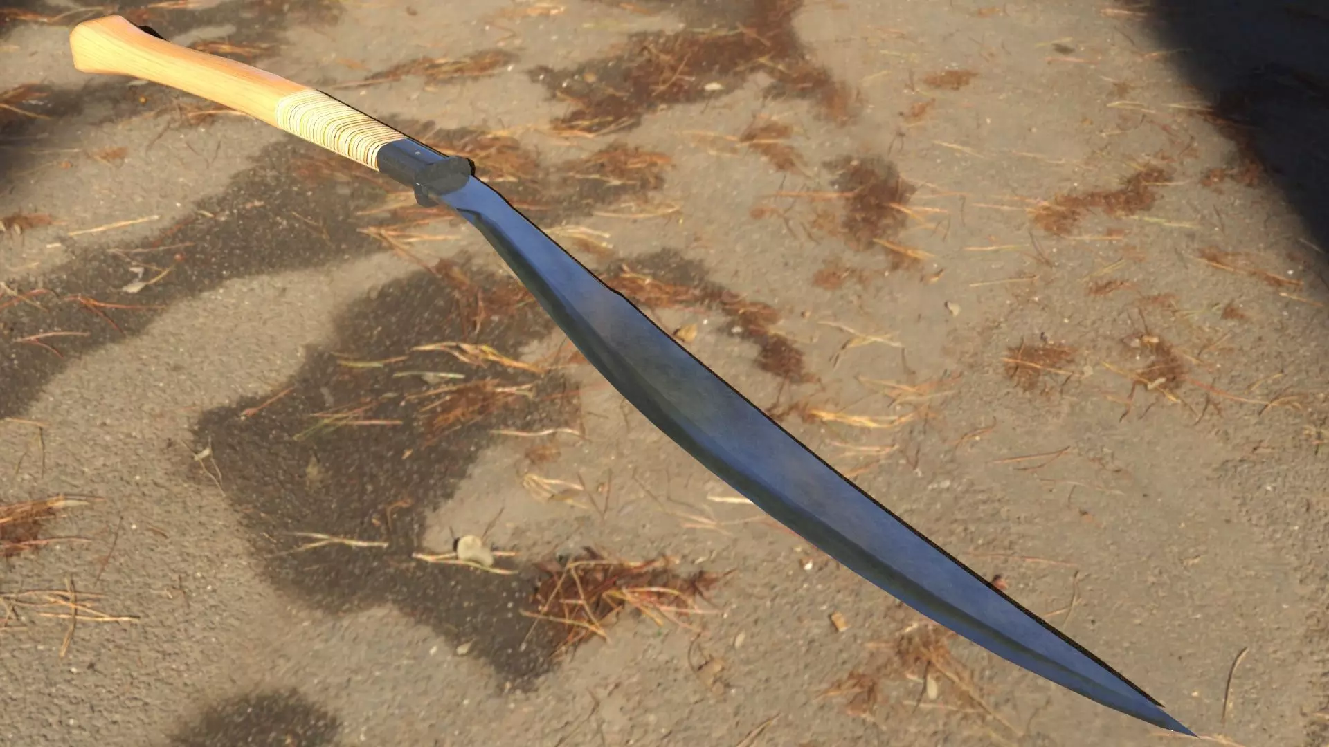 Moro Panabas Low-poly 3D model_0