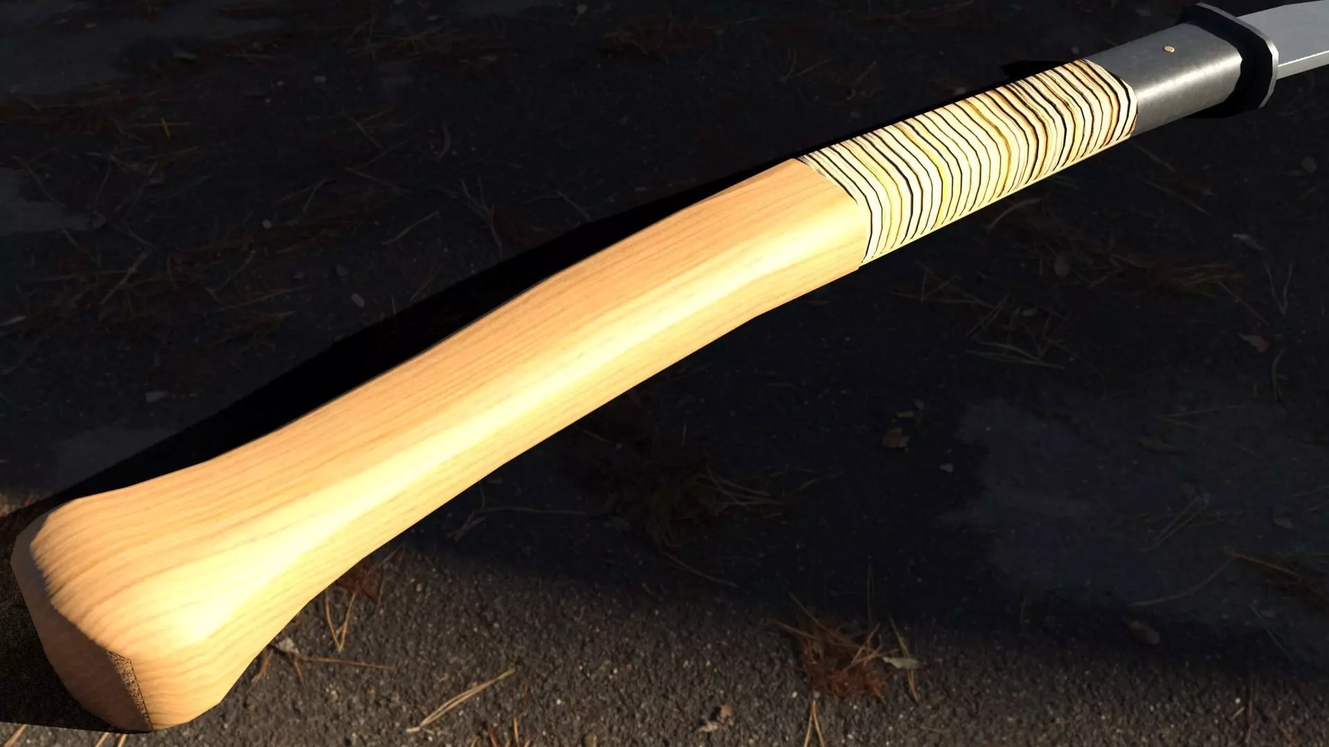 Moro Panabas Low-poly 3D model_2