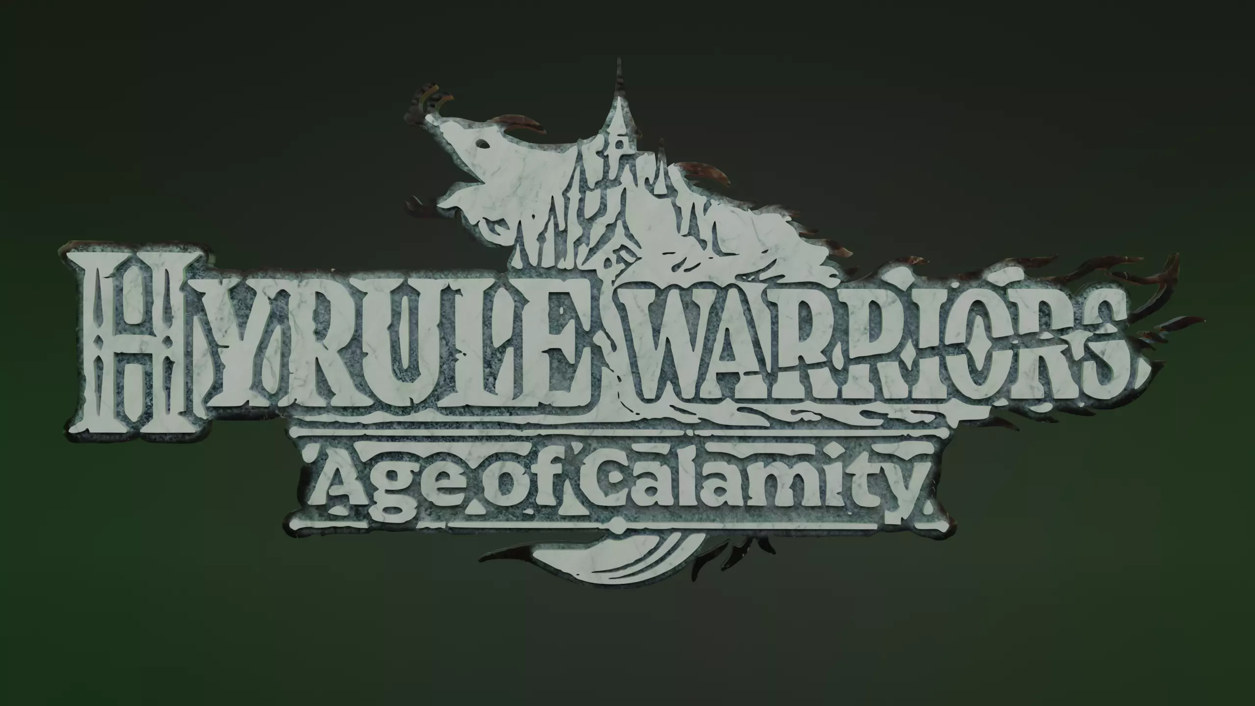 Hyrule Warriors Age of Calamity Logo and Keychain 3D print model_0