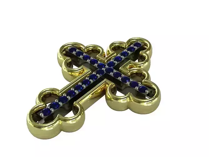 Two Part Eastern Orthodox Style Cross