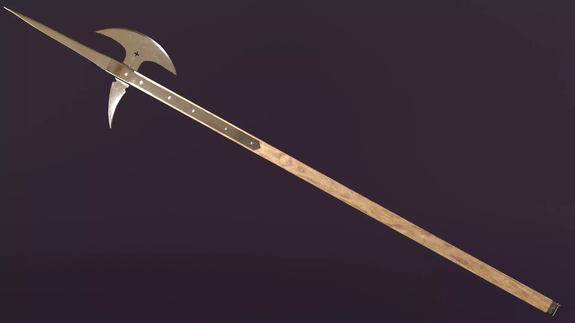Pole Axe Low-poly 3D model