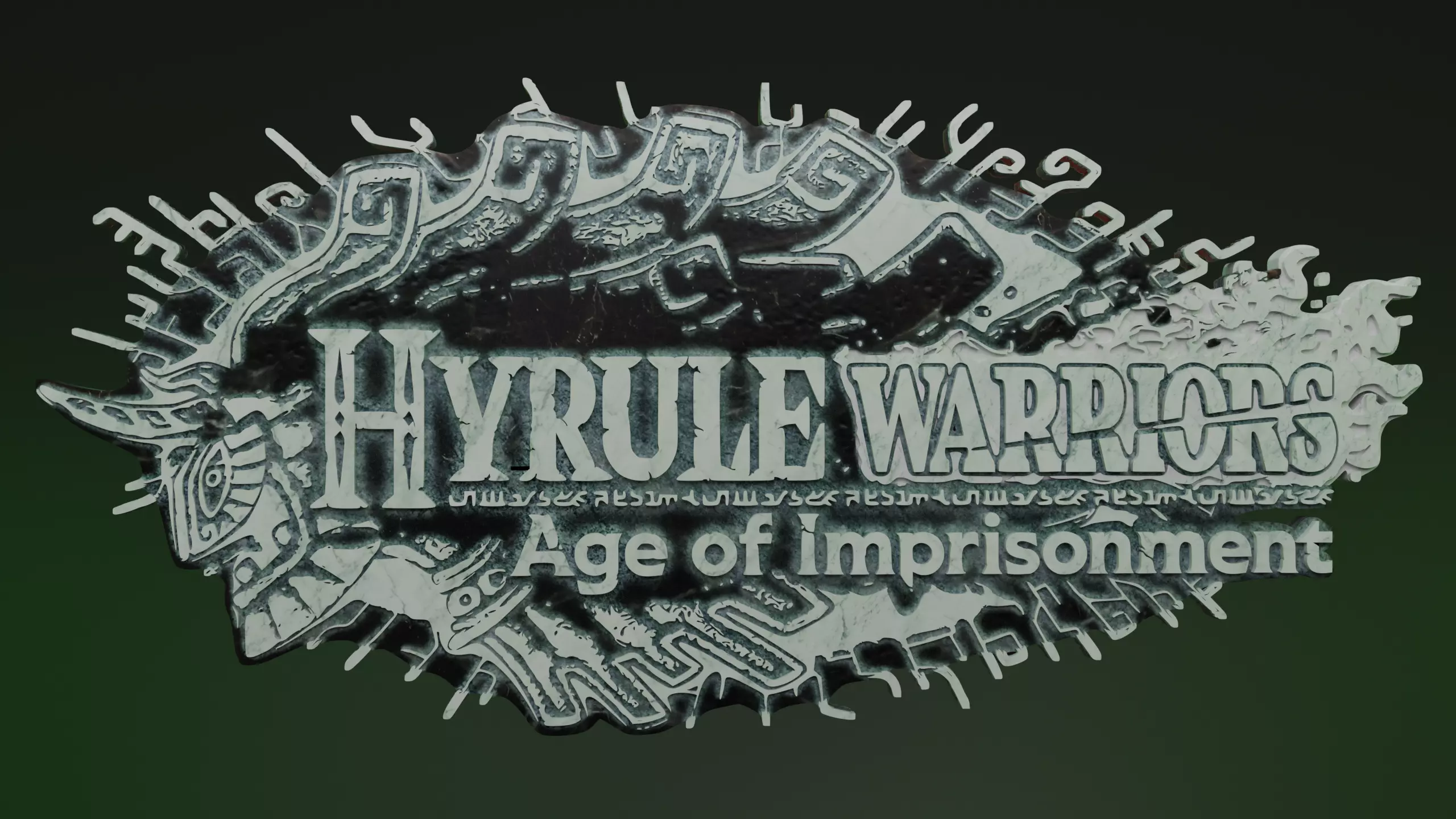 The Legend of Zelda Hyrule Warriors Logos and Keychains Combo 3D print model_10