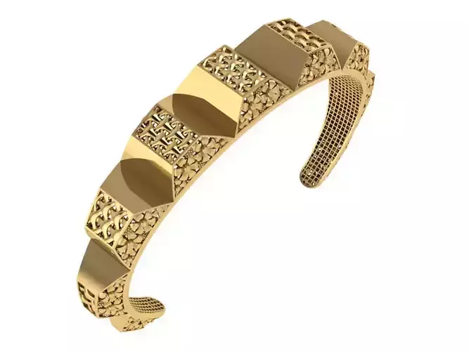 Custom Design Gold Bracelet