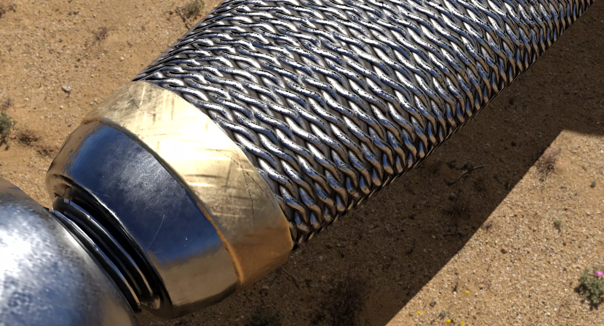 Swordbreaker Low-poly 3D model_5