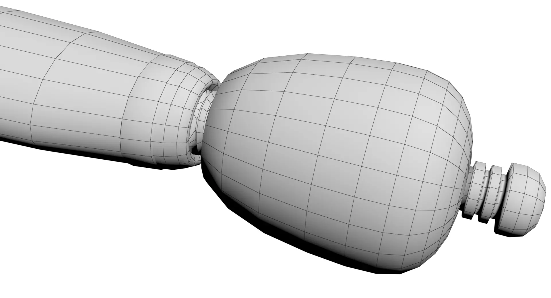 Swordbreaker Low-poly 3D model_10