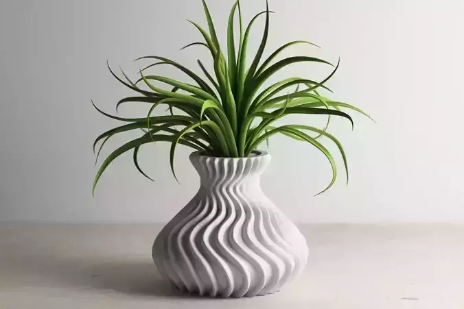 vase pot planter 3d print c15 