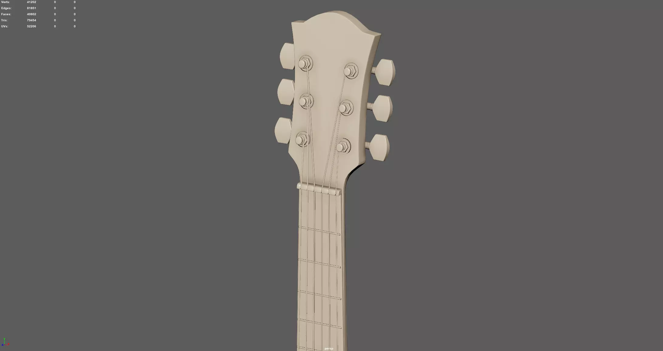 Guitar 3D model_11
