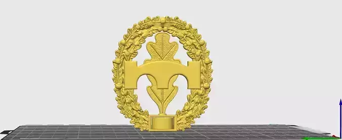 Barettabzeichen Pioniere ohne Deutschlandfahne