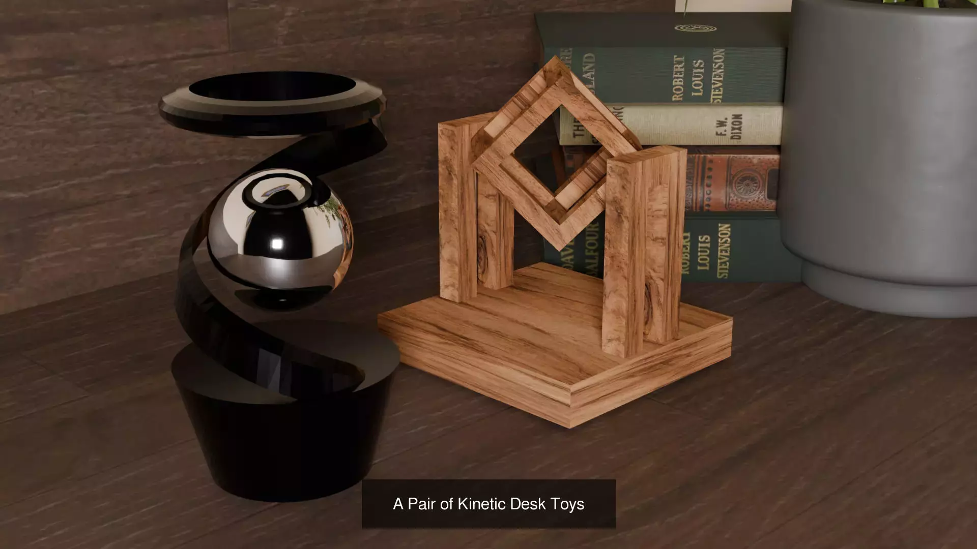 Collection of Random Objects to Place on a Desk or Shelves _10