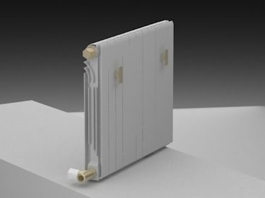 Radiator Free 3D model_1