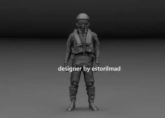 NATO EUROFIGHTER TYPHOON AIRCRAFT PILOT v1